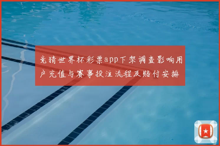 竞猜世界杯彩票app下架调查影响用户充值与赛事投注流程及赔付安排